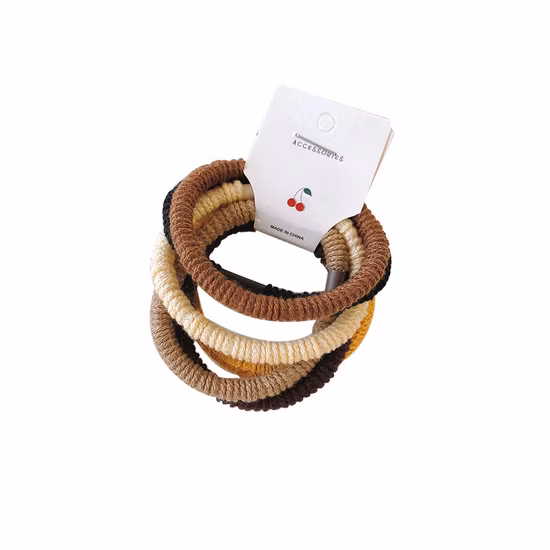 Venta al por mayor logotipo personalizado moda Boho Twist Original pulseras de lazo para el cabello accesorios bandas elásticas de goma para el cabello para niñas y niños